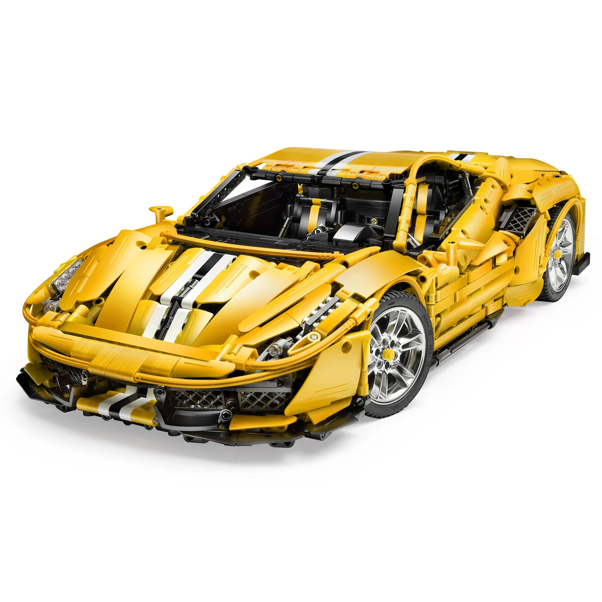 CaDA Master Italian Supercar 1:8 - RC Control - 3187 Pieces Brick Model Kit C61057W