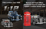 Taxi + Phone box image inc real car comparison