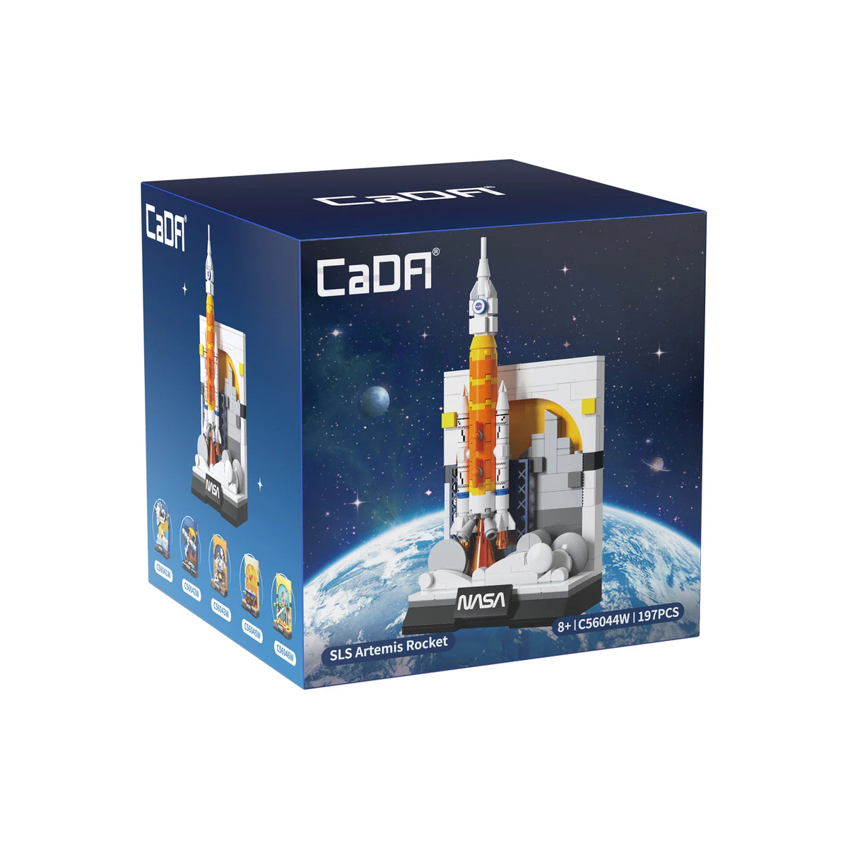 CaDA NASA SLS Artemis Rocket 197 Pieces Brick Model Kit C56044W – Slick ...
