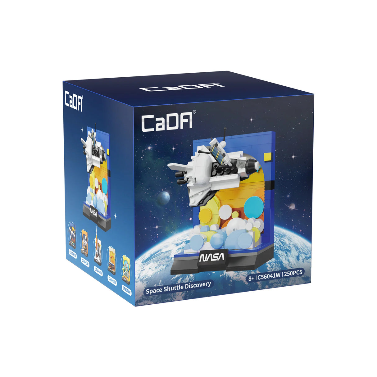 CaDA NASA Space - Complete Set of 6 items - Build the History of NASA!