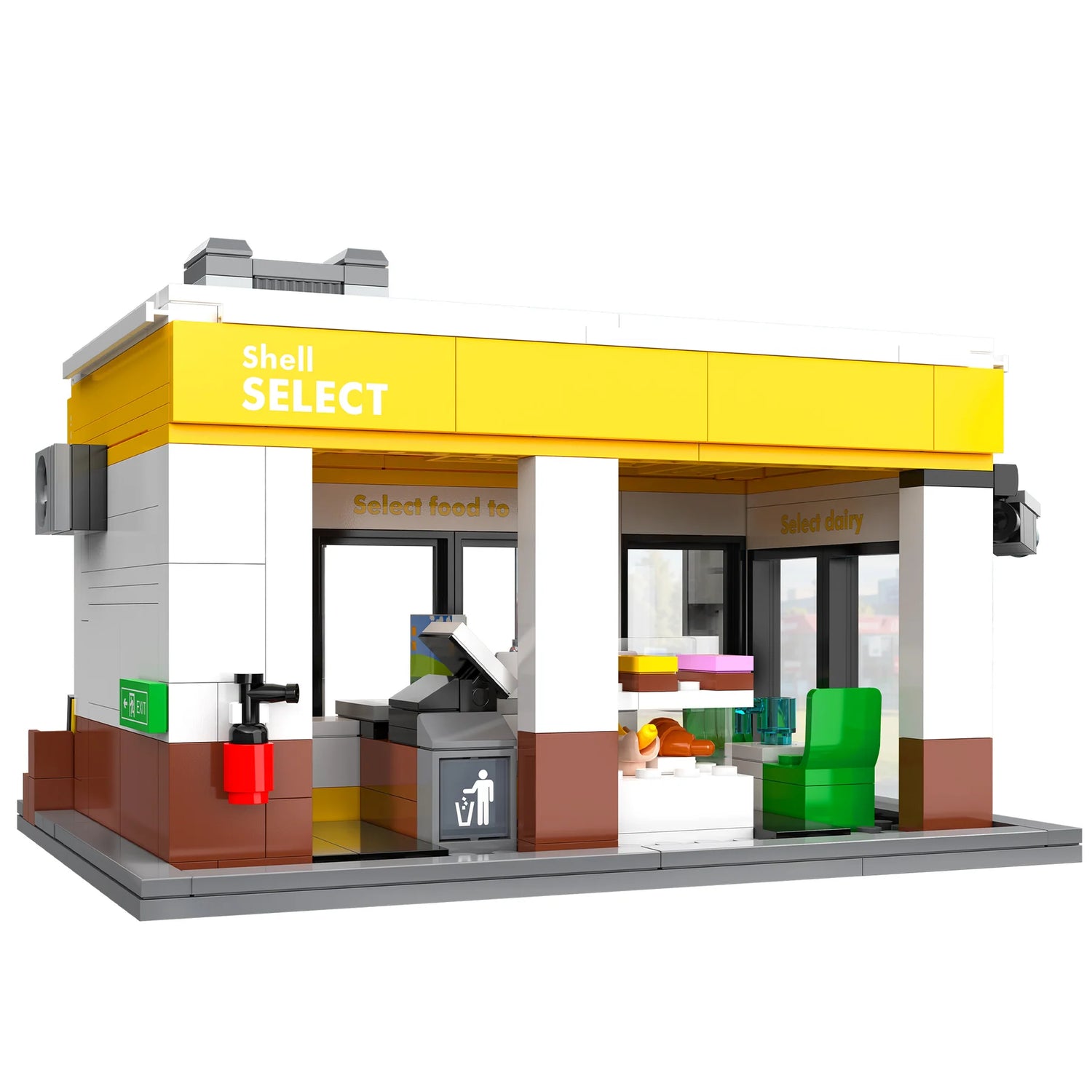 Shell Select Shop rear view