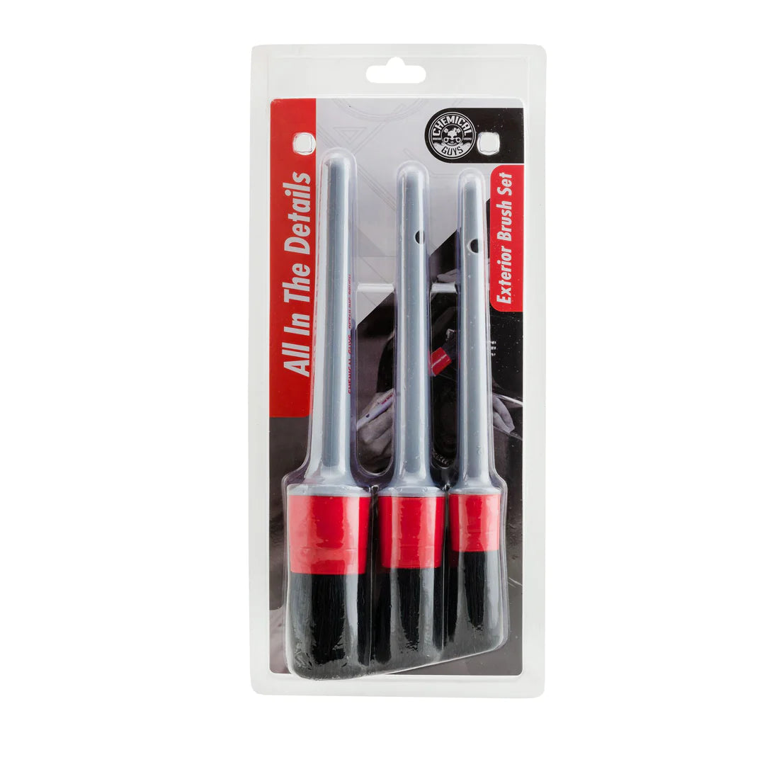 Pack of 3 different sized Brushes