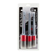 Pack of 3 different sized Brushes 