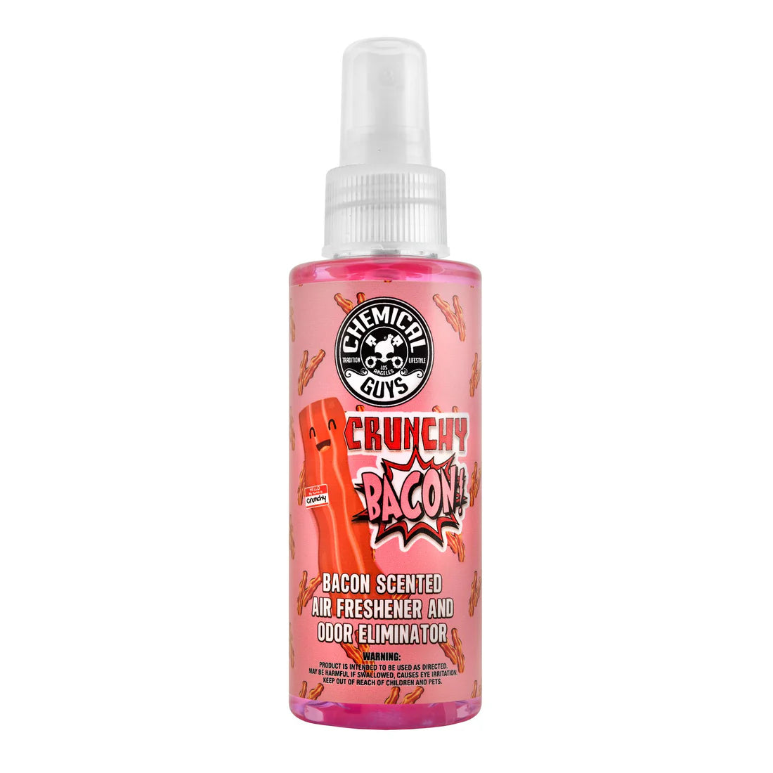 Chemical Guys Crunchy Bacon Scented Air Freshener & Odour Eliminator - 4oz