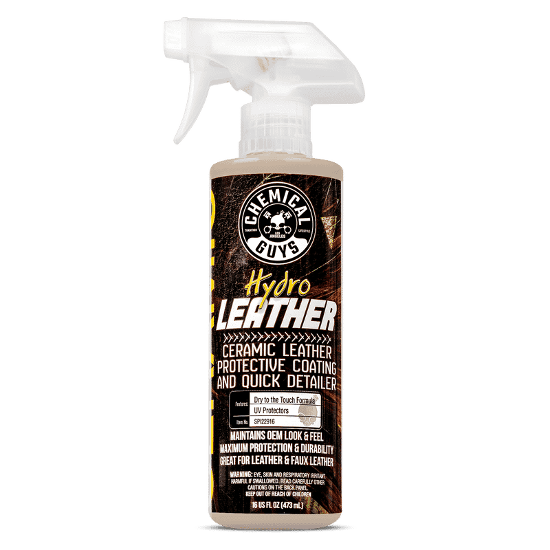 Chemical Guys Hydro Leather Ceramic Leather Protective Coating & Quick Detailer - 16oz