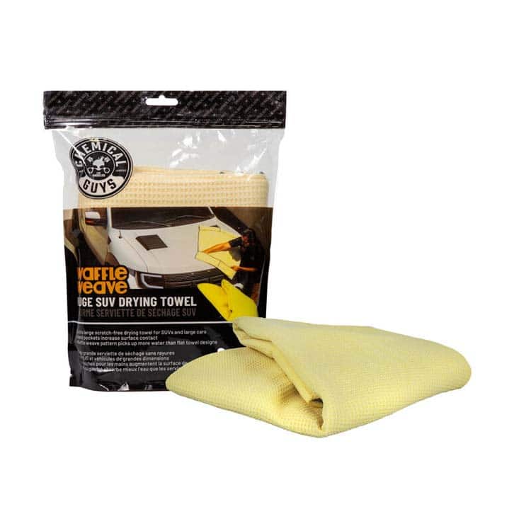 Chemical Guys Waffle Weave SUV Microfibre Drying Towel 35" x 26"