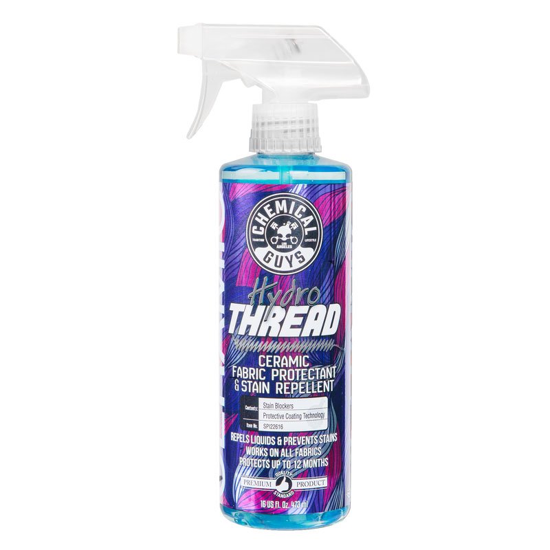 Chemical Guys Hydro Thread Ceramic Fabric Protectant and Stain Repellant - 16oz