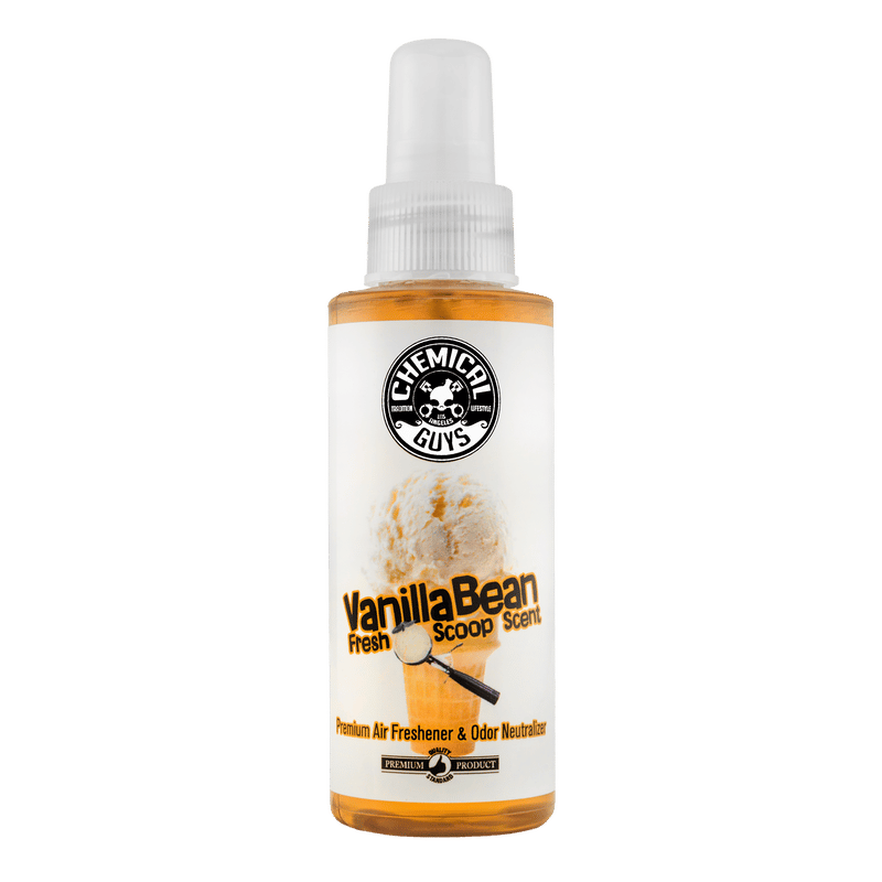 Chemical Guys Vanilla Bean Fresh Scoop Air Freshener & Odour Eliminator - 4oz
