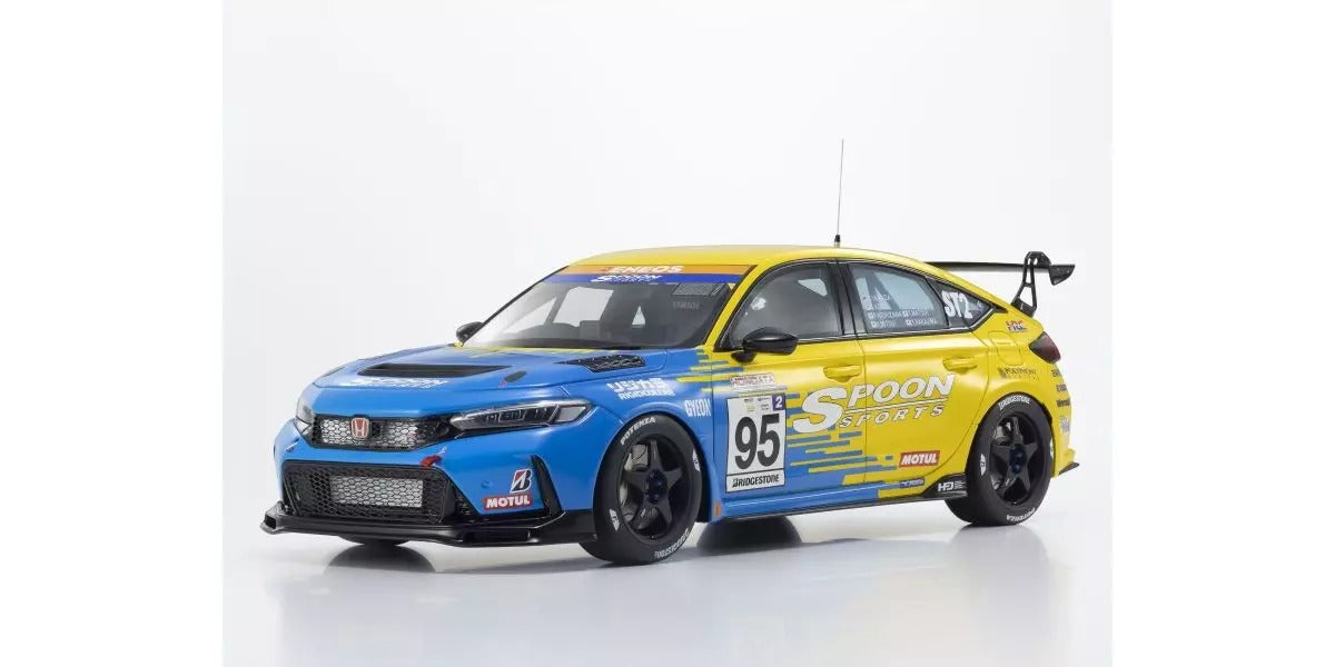 Kyosho Samurai Collection Honda Civic (Fl5) 2024 Team Spoon #95 1:18 Scale KSR18067Y