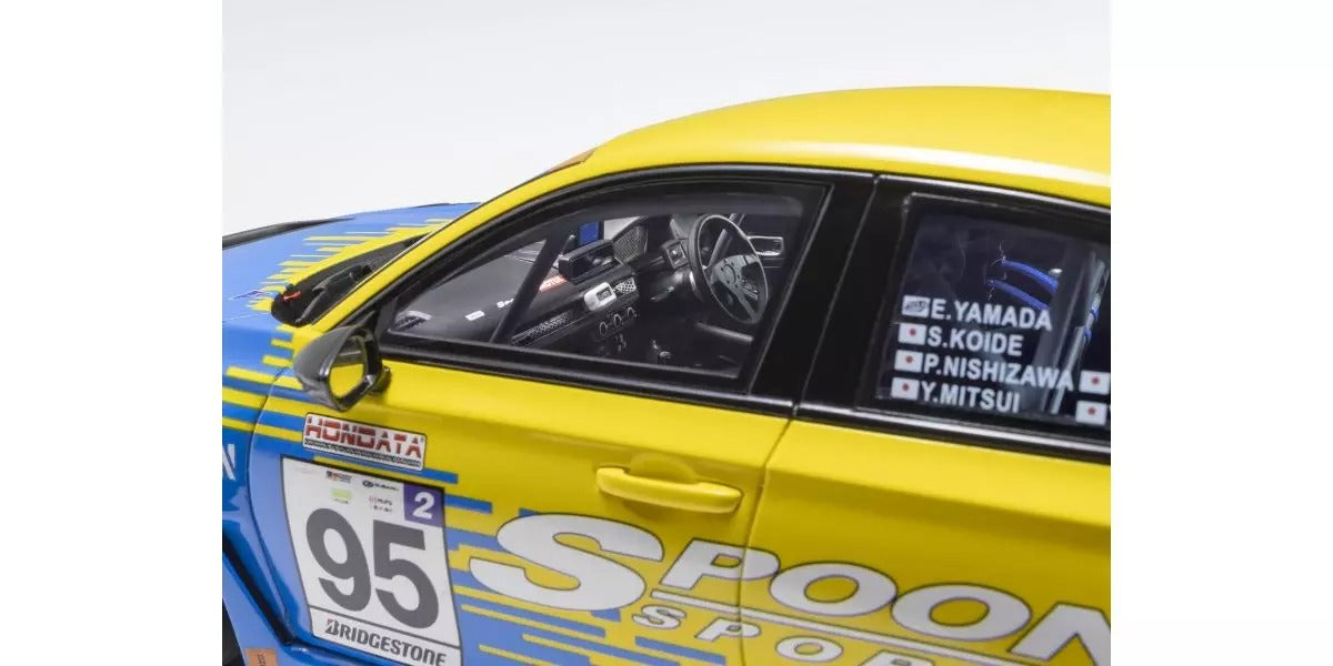 Kyosho Samurai Collection Honda Civic (Fl5) 2024 Team Spoon #95 1:18 Scale KSR18067Y