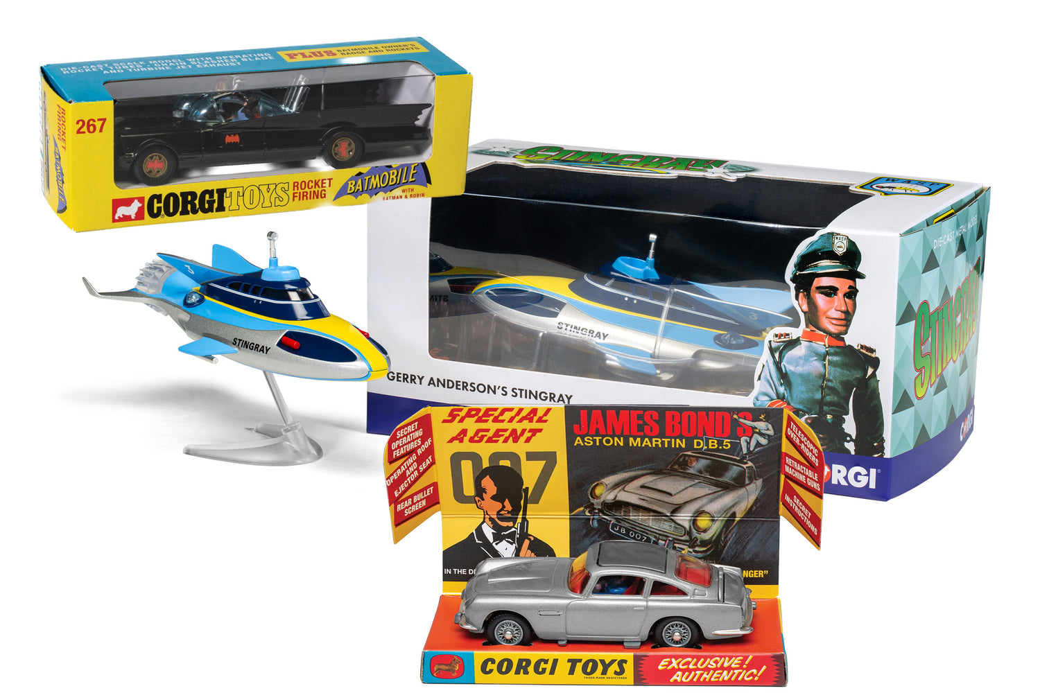 3 Corgi classics available from Slick-Shifts Hobby