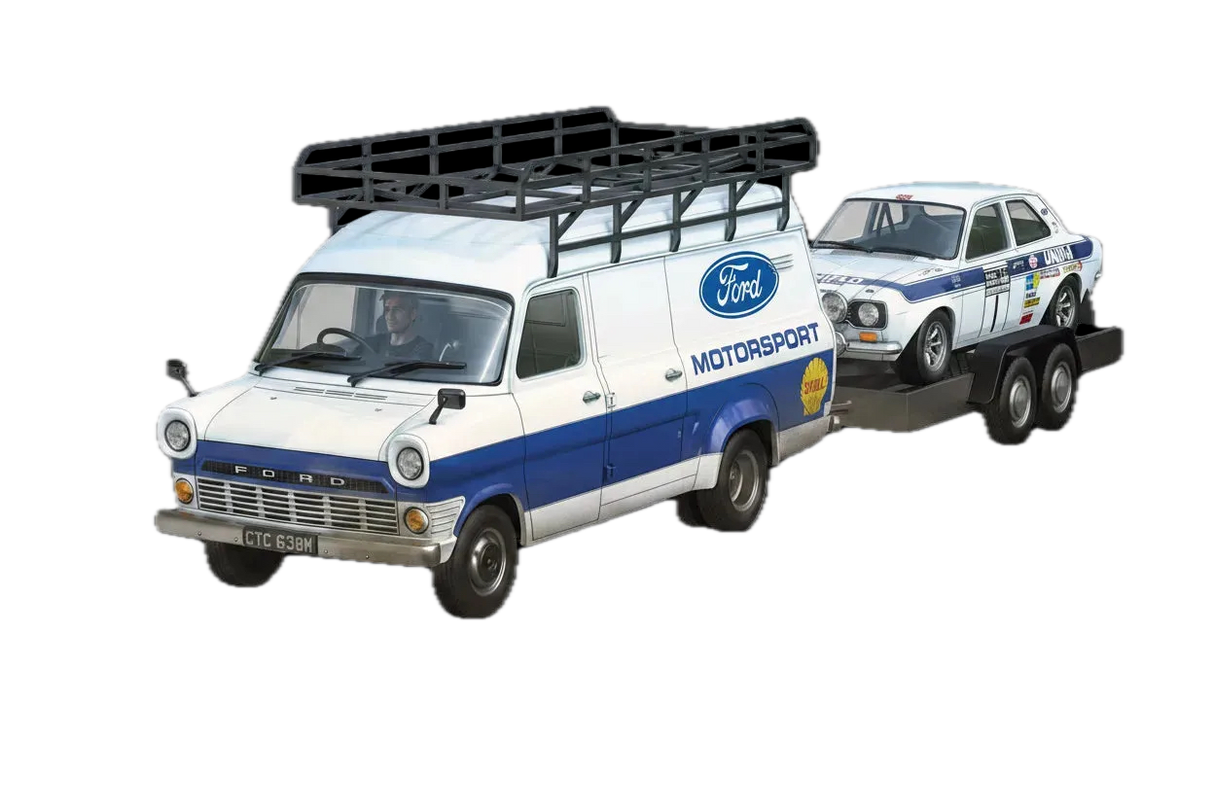 Scalextric Ford Motorsport Transit and Escort Mk 1 - Twin Car Pack C4649A