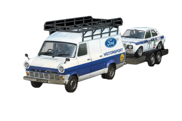 Scalextric Ford Motorsport Transit and Escort Mk 1 - Twin Car Pack C4649A