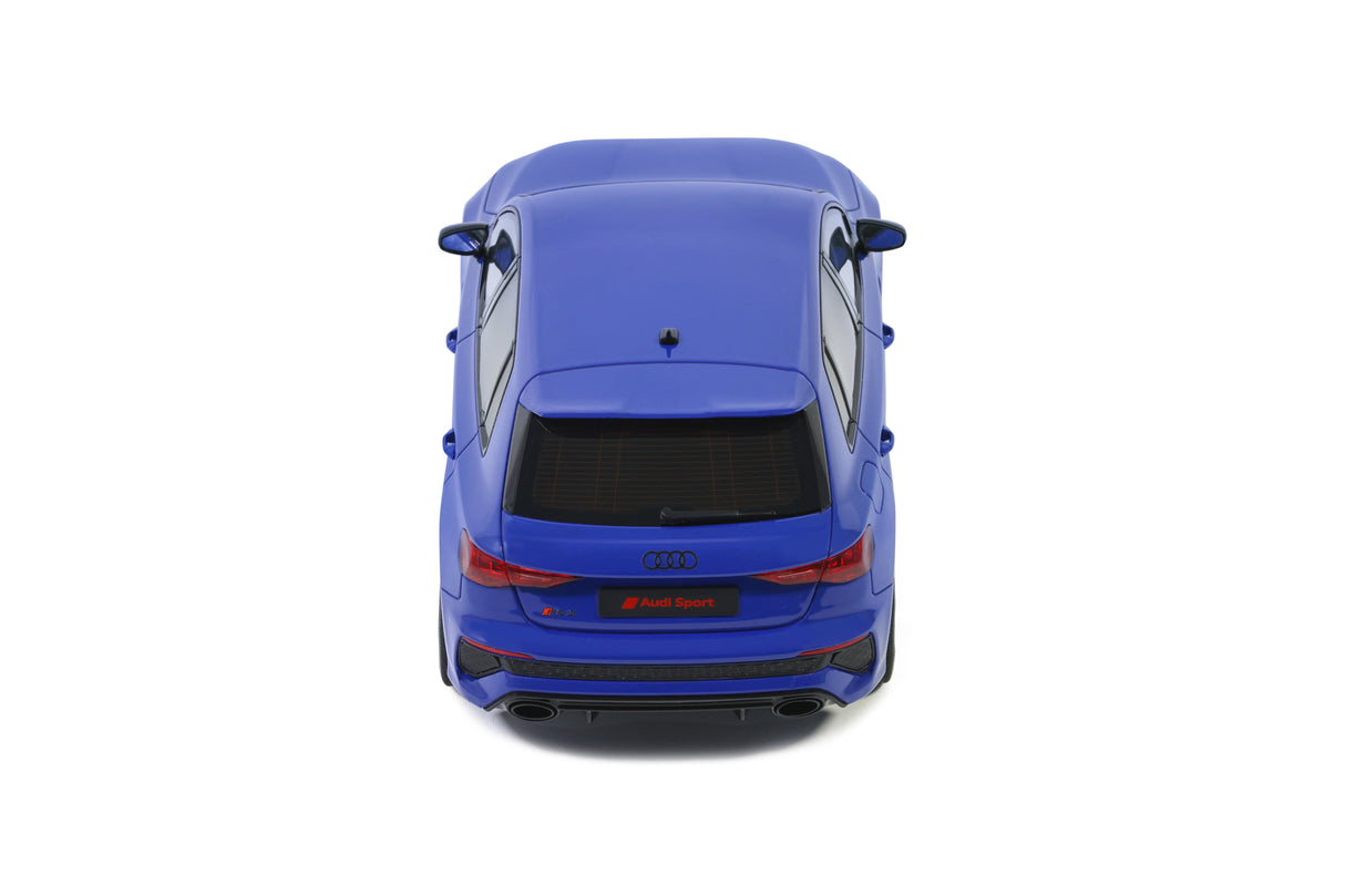 GT Spirit Audi RS3 Sportback Performance Edition Nogaro Blue 2022 1:18 - GT884
