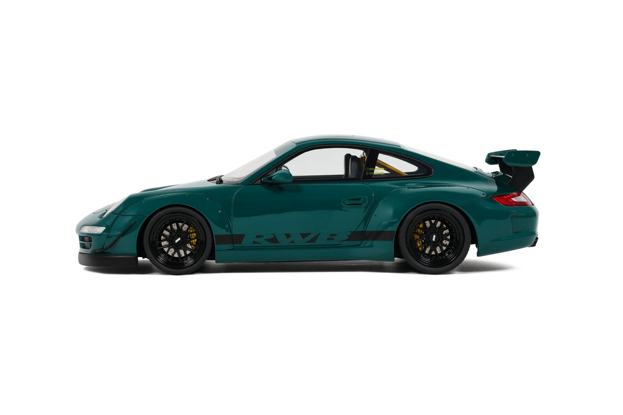 GT Spirit Porsche 911 RWB Syunkashuto Green 2023 1:18 - GT896