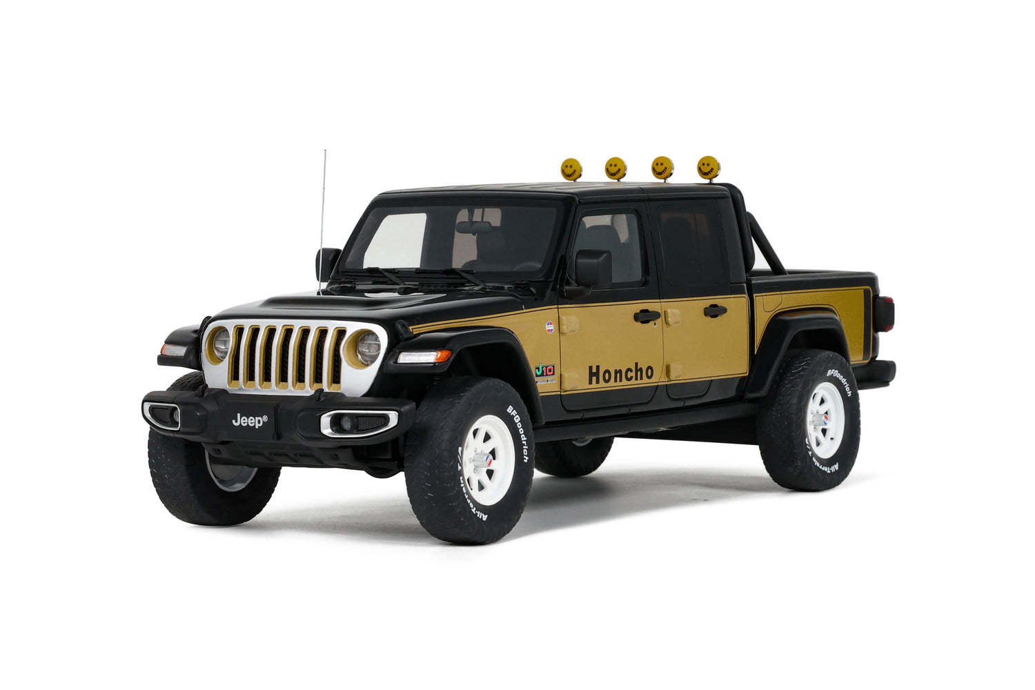 GT Spirit Jeep Gladiator Honcho Black 2020 1:18 - GT422