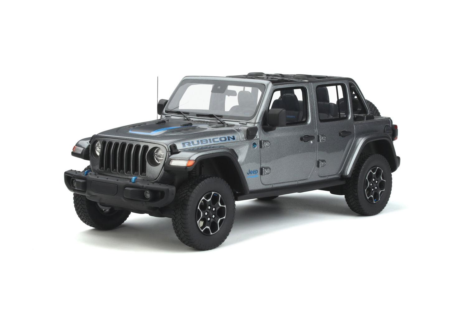 GT Spirit Jeep Wrangler 4XE Silver 2022 1:18 - GT419