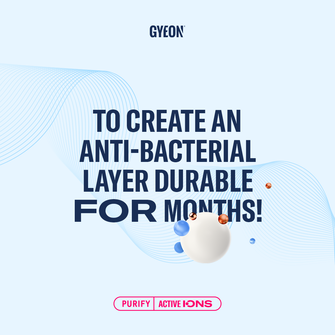 Gyeon Q² Purify Coat - Vehicle, Marine, Home Interior Antibacterial Coating