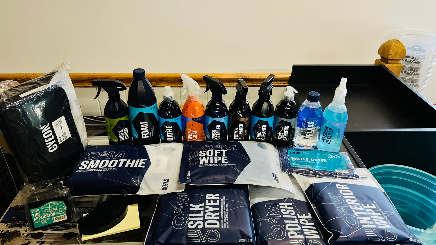 Quick Detailer + Smoothie + Tyre App Sm