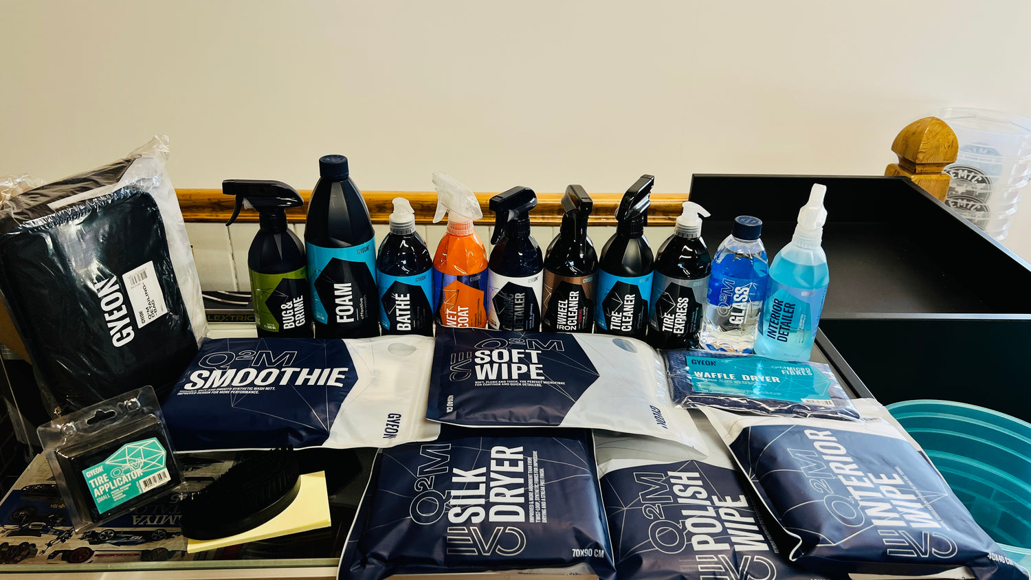 Ceramic Detailer + Smoothie + Tyre App Sm