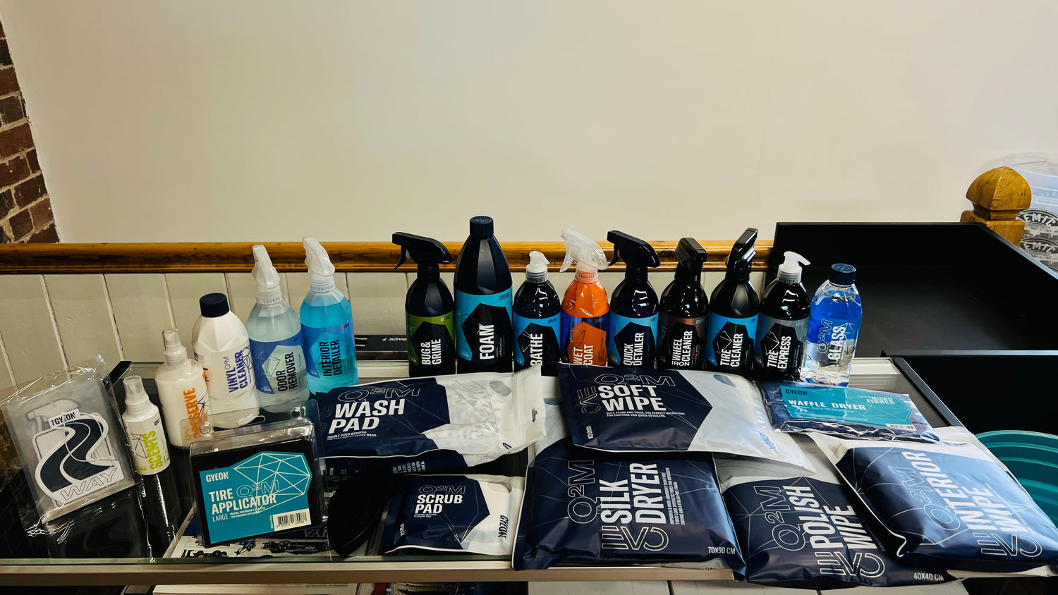 Quick Detailer + Citrus Scent + Tyre App Lge