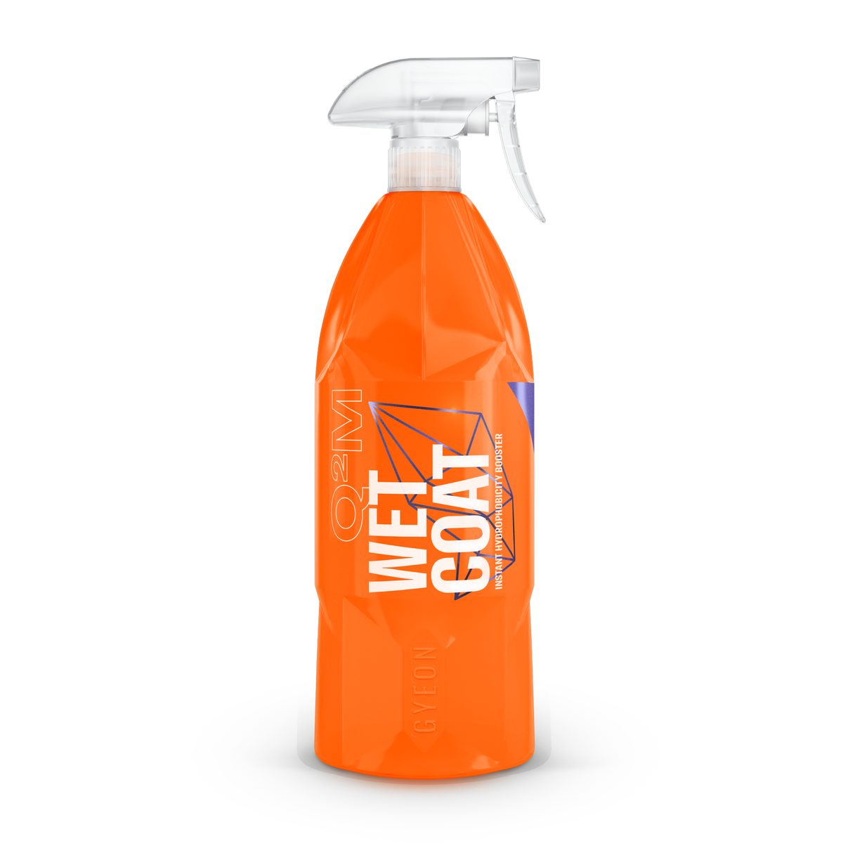 Gyeon Q²M Wet Coat 1000ml.
Q²M WetCoat is an instant, brilliantly easy to use hydrophobicity booster. It’s ready to use formula, giving outstanding results in a simple and quick spray on/rinse off process. 