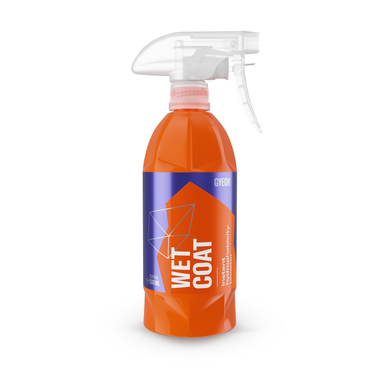 Gyeon Q²M Wet Coat 500ml - New Style Bottle.
Q²M WetCoat is an instant, brilliantly easy to use hydrophobicity booster. It’s ready to use formula, giving outstanding results in a simple and quick spray on/rinse off process. 