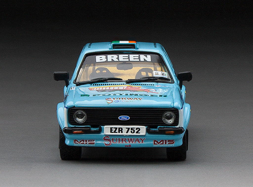 Sun Star Vitesse Ford Escort MKII RS1800 #3 Craig Breen 1st West Wales Rally Spares Jaffa Stages 2015 –  1:43 - 42386 - New 2024