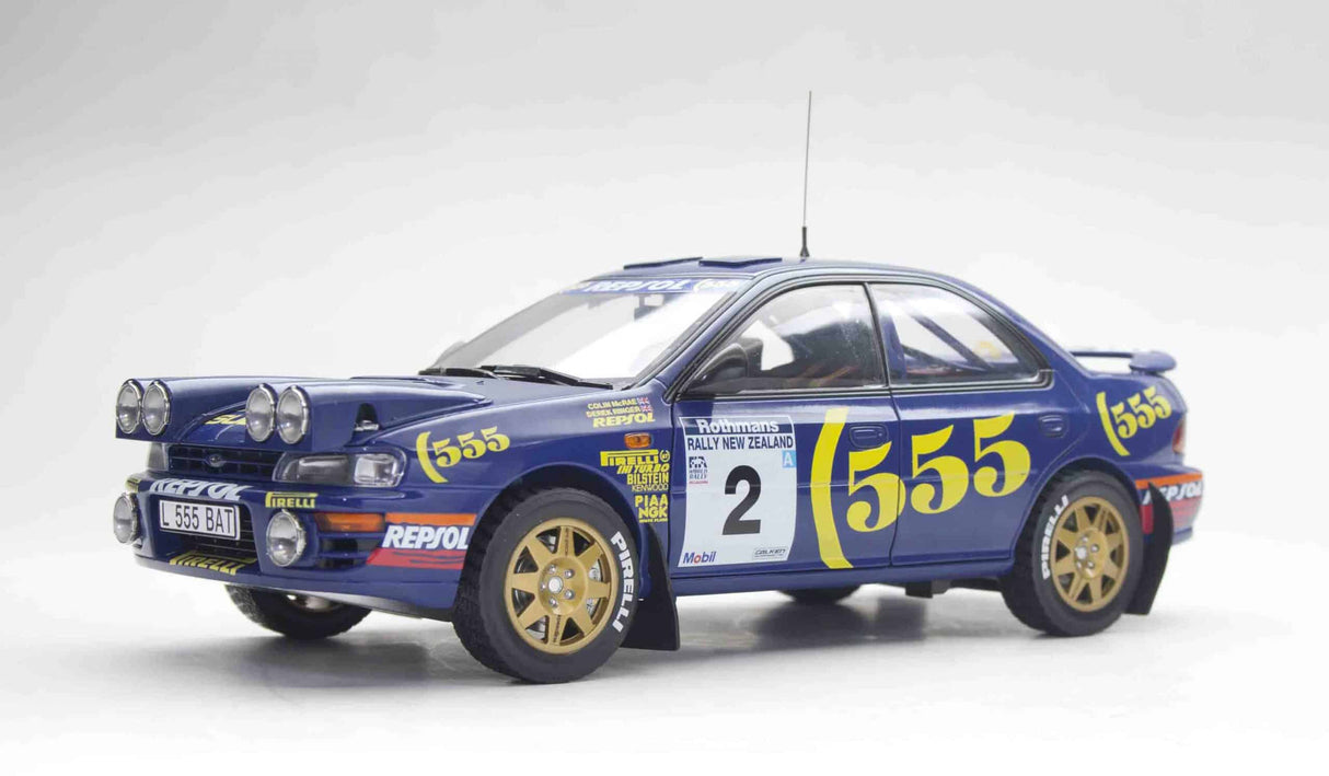 Sun Star Subaru Impreza 555 #2 Colin McRae / Derek Ringer Winner Rally of New Zealand 1994 - 5521 - New 2023