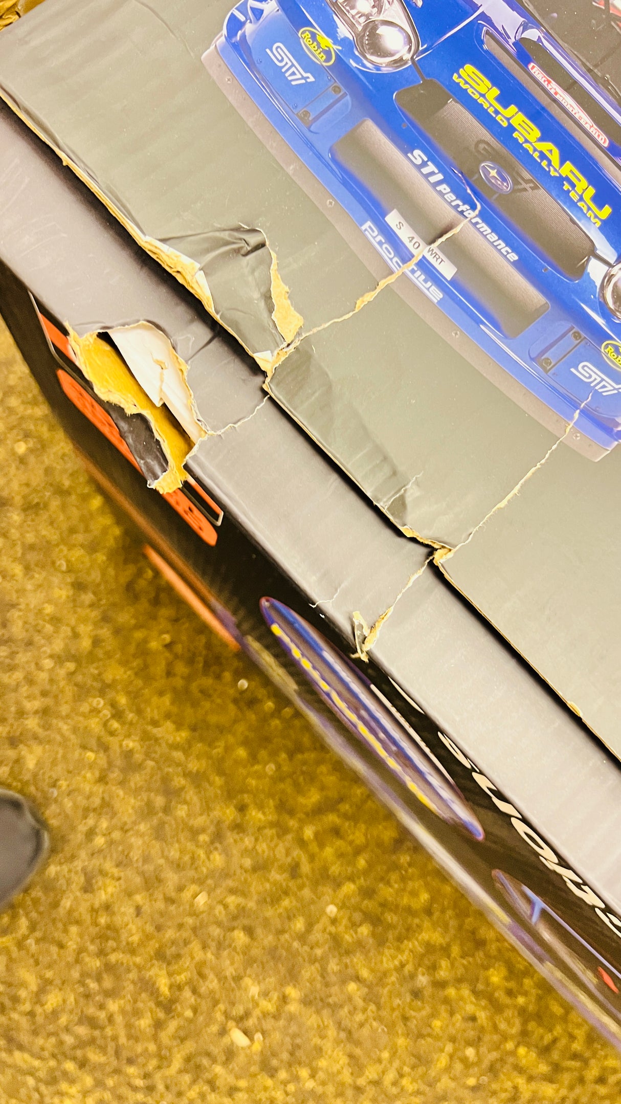 IXO Collections Subaru Impreza STI WRC ***DAMAGED BOX*** 1:8 Scale Metal and Plastic Full Kit IXC.SUB.FK