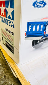 Tamiya RC Ford F-150 Ranger XLT - Item #58759 - Slightly Creased Box Lid and Internal Box