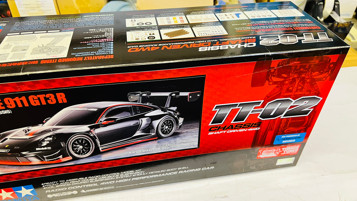 Tamiya RC Porsche 911 GT3 R (992) - TT-02 - Item #58745