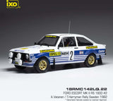 IXO Ford Escort MK II RS 1800 #2 A. Vatanen Rally Sweden 1982 1:18 - 18RMC142LQ.22