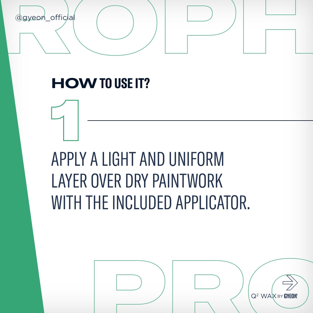 Gyeon Q2 Wax