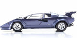 Kyosho Lamborghini Countach Lp5000 Quattrovalvole Dark Blue 1:18 Scale KS08320DBL