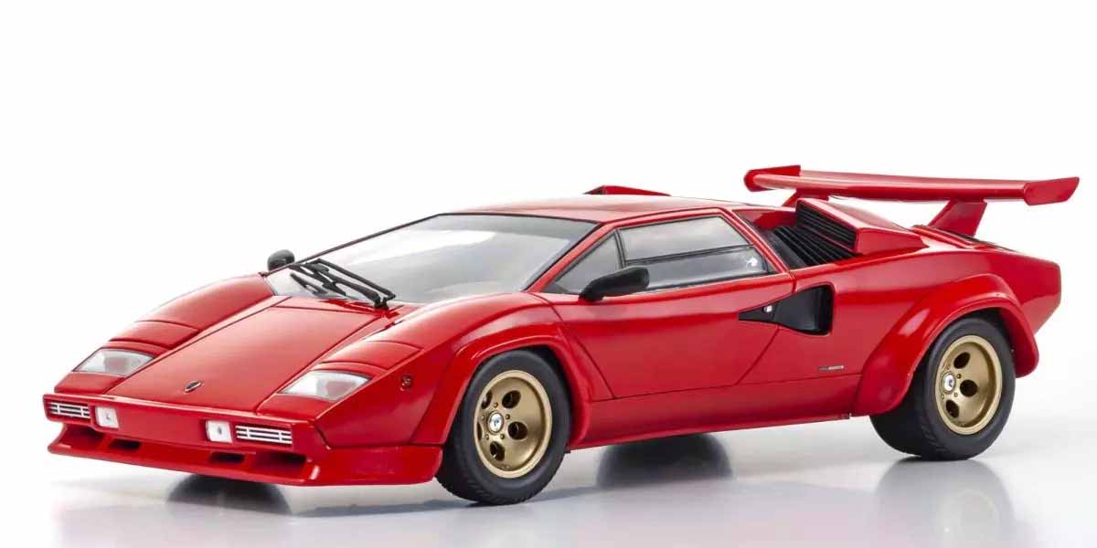 Kyosho Lamborghini Countach Lp5000 Quattrovalvole Red 1:18 Scale KS08320RBKG