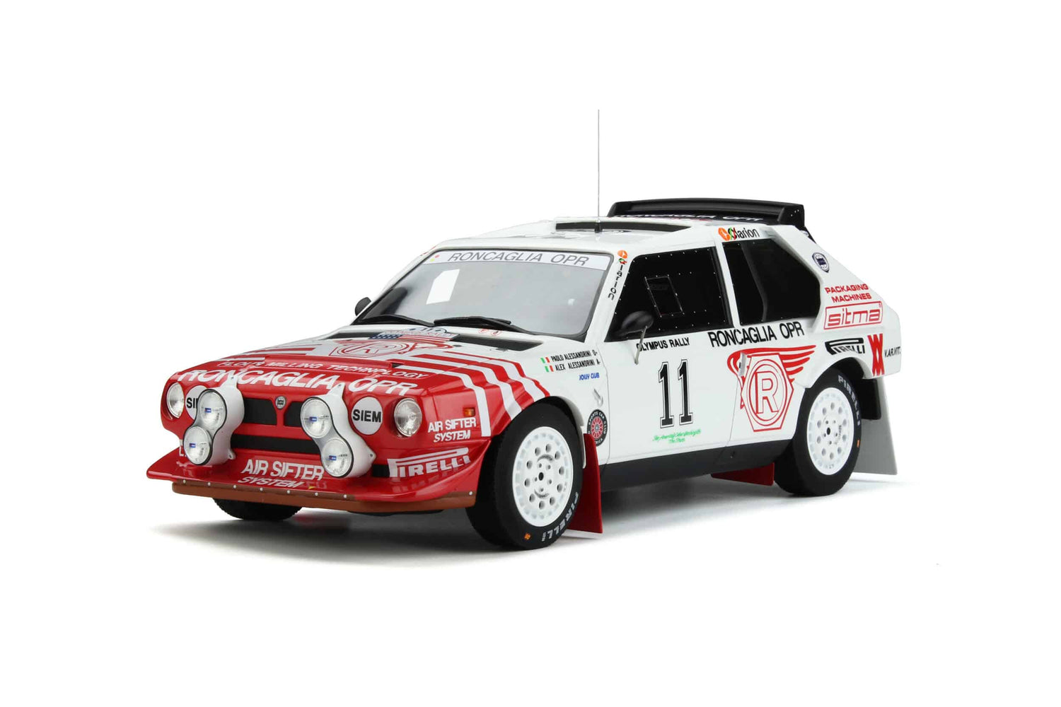 Otto Mobile Lancia Delta S4 GrpB - Paolo Alessandrini 1986 1:18 - OT976