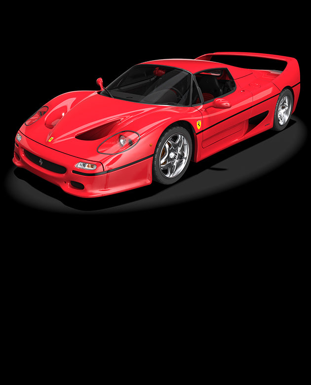 Pocher Ferrari F50 - Rosso Corsa - 1:8 Scale Assembly Kit - HK62