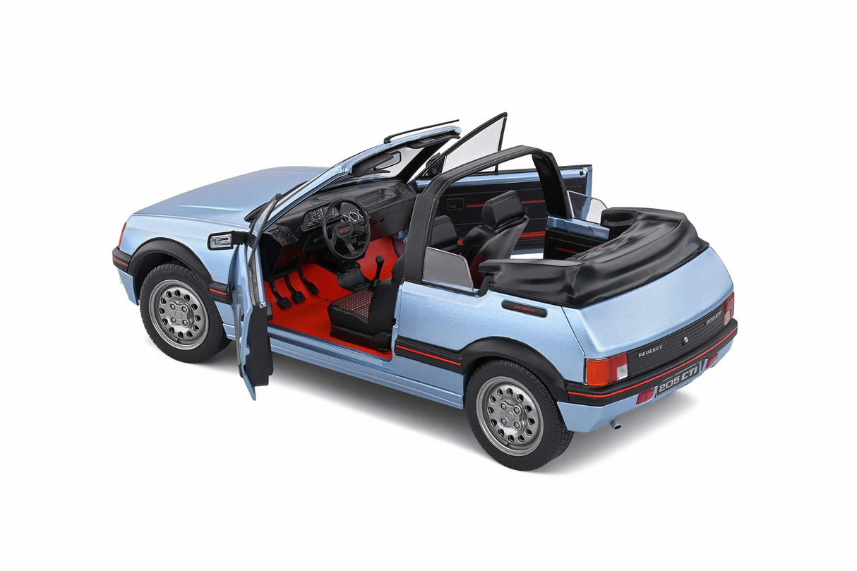 Solido Peugeot 205 CTI Blue Azzuro 1989 1:18 S1806203