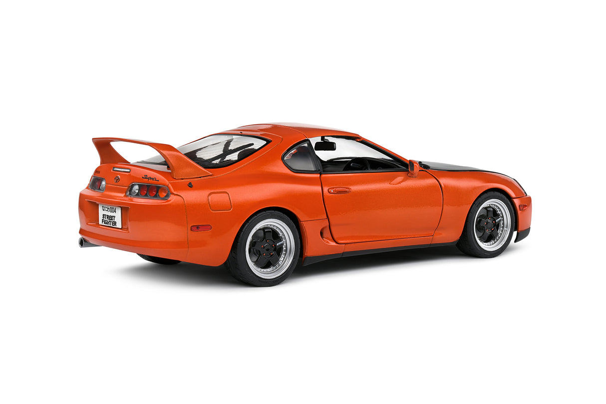 Solido Toyota Supra MK4 (A80) Streetfighter Orange 1993 1:18 S1807605