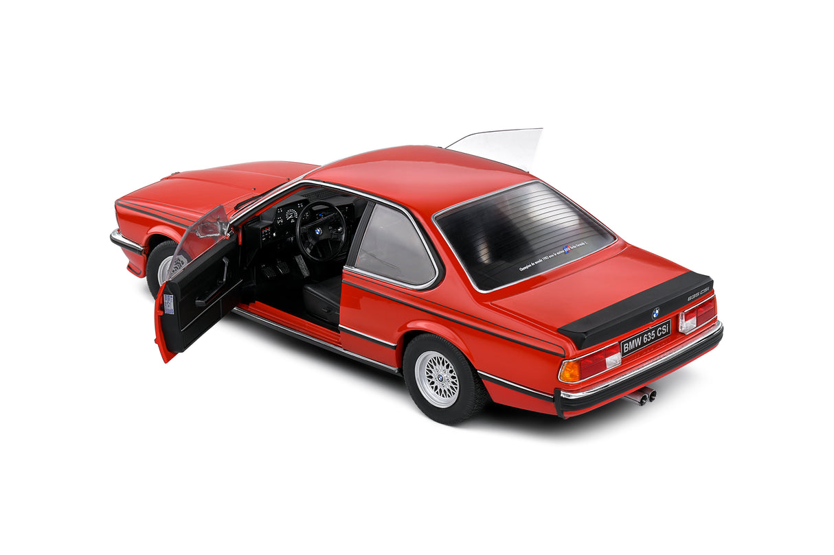 Solido BMW 635 (E24) CSI Henna Red 1984 1:18 S1810301