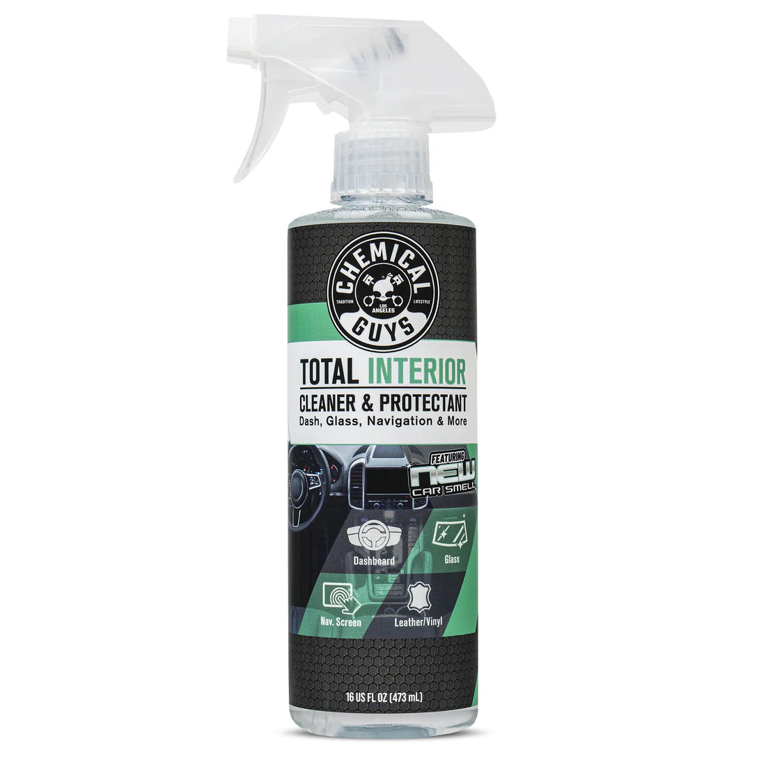 Chemical Guys Total Interior Cleaner & Protectant - New Car Smell - 16oz