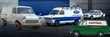 Scalextric Ford Transit Triple Pack C4649A, C4650, C4648