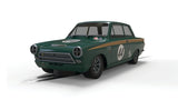 Scalextric Ford Lotus Cortina - Goodwood 2023 - Andrew Jordan + David Dickenson C4540