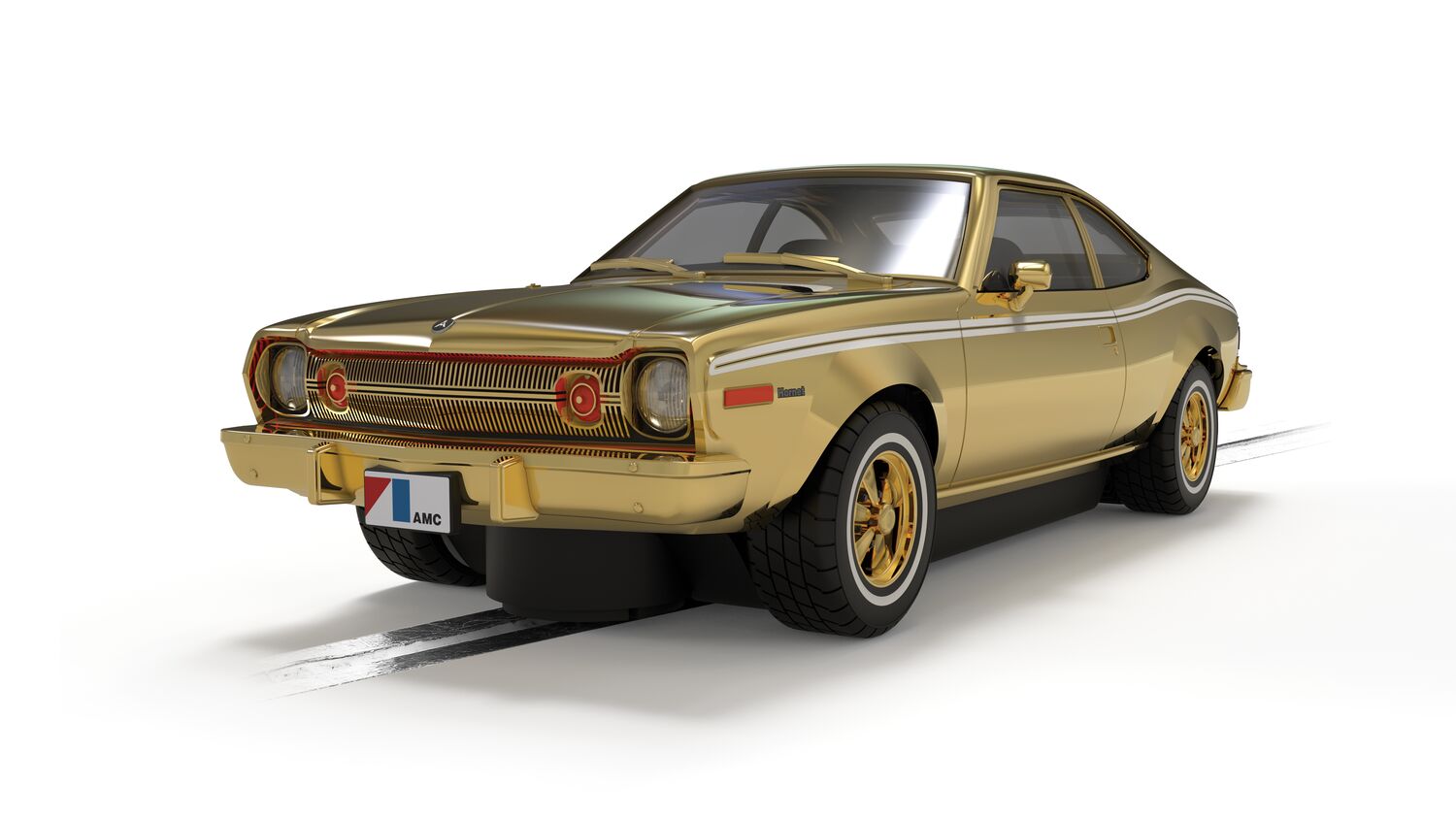 Scalextric James Bond AMC Hornet - The Man with the Golden Gun - Gold Anniversary Edition - C4551A