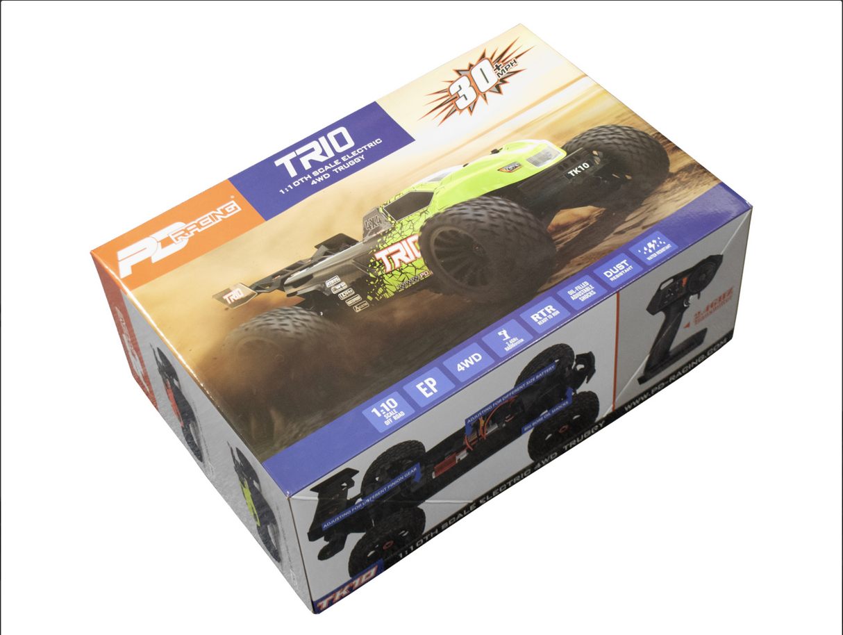 PD Racing RC RTR Brushed Truggy TR-10 - 1/10 Item #PD861T