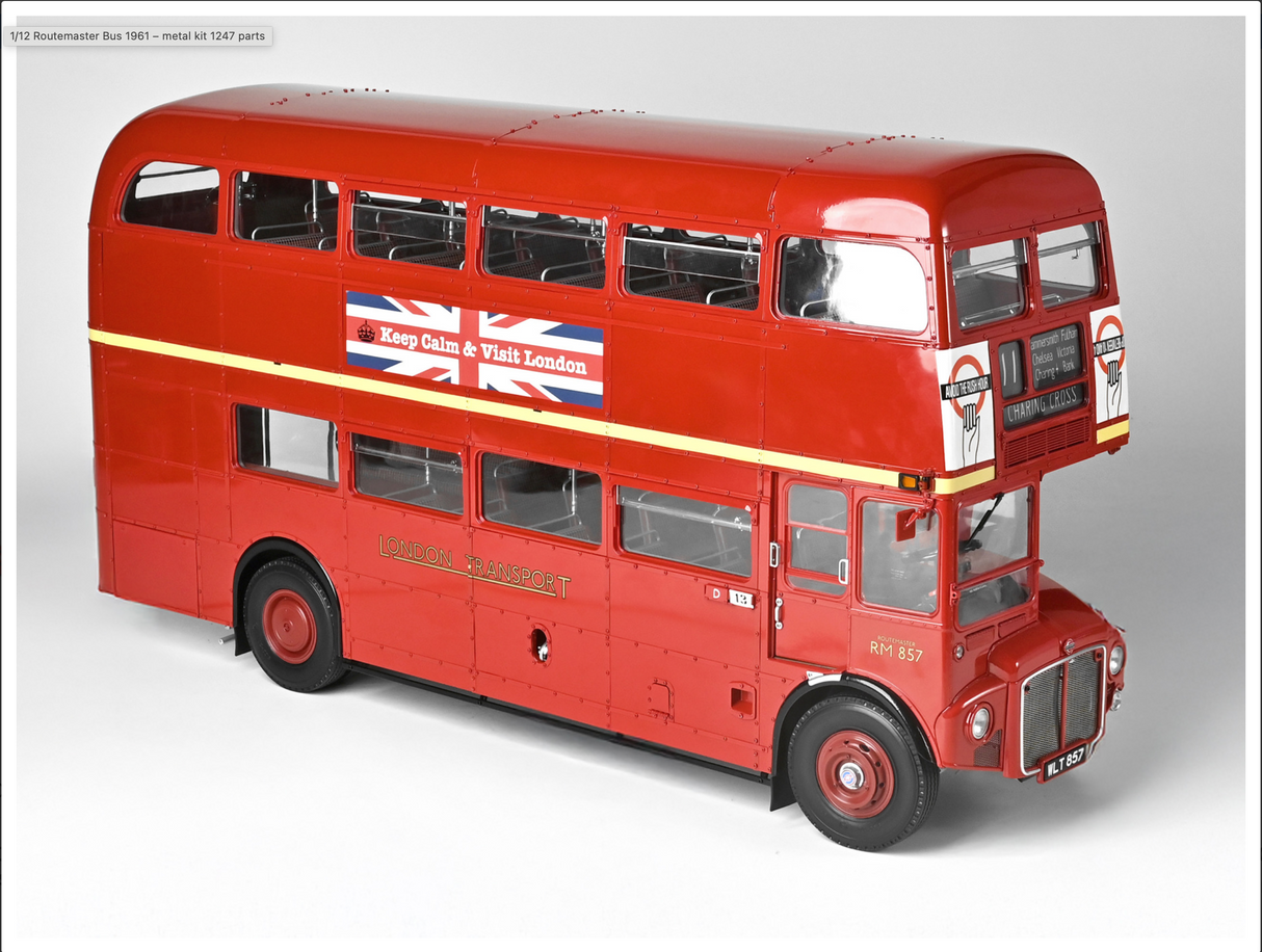 IXO Collections Full Kit Routemaster Bus 1961 1:12 Scale Metal Kit 1247 parts IXC.RTM.FK