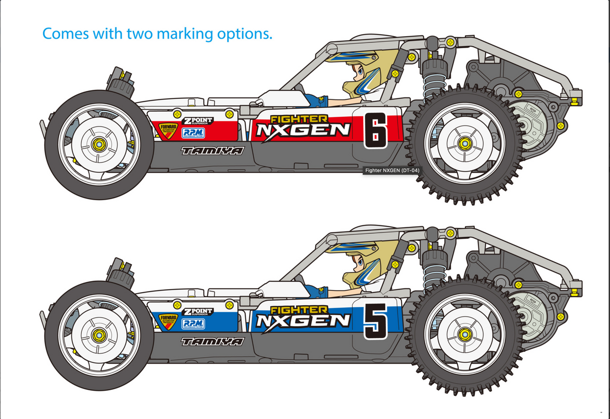 Tamiya RC Fighter NXGEN (DT-04) 2WD - Item #58741