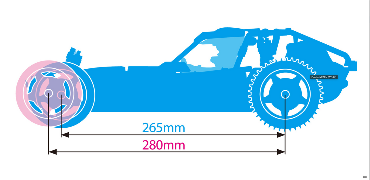 Tamiya RC Fighter NXGEN (DT-04) 2WD - Item #58741