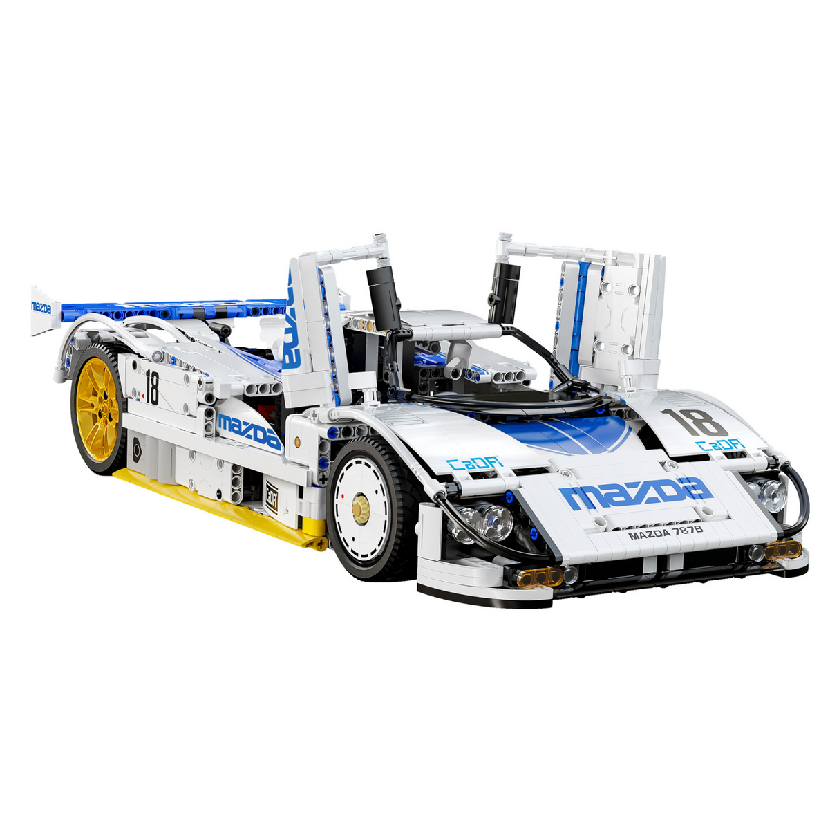 CaDA Mazda 787B Race Car 1:10 1797 Pieces Brick Model Kit C63007W